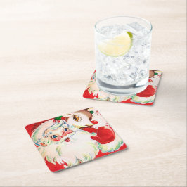 Weihnachtsweihnachtsfest - Rentiere Party Unterset Rechteckiger Pappuntersetzer