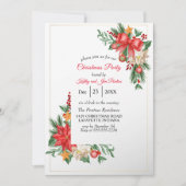 Weihnachtsweihnachtsgebäck Einladung (Vorderseite)