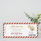 Weihnachtsweihnachtsgebäck Einladung (Stehend Vorderseite)