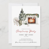 Weihnachtsweihnachtsgebäck Einladung (Vorderseite)