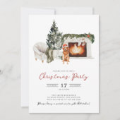 Weihnachtsweihnachtsgebäck Einladung (Vorderseite)