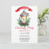 Weihnachtsweihnachtsgebäck Einladung (Stehend Vorderseite)