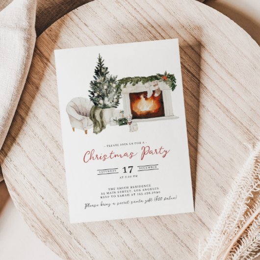 Weihnachtsweihnachtsgebäck Einladung