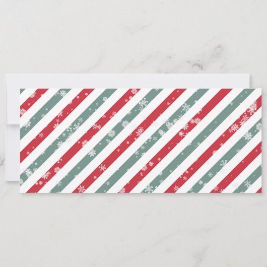 Weihnachtsweihnachtsgebäck Einladung (Rückseite)