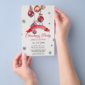Weihnachtsweihnachtsgebäck Flyer (Handgriff)