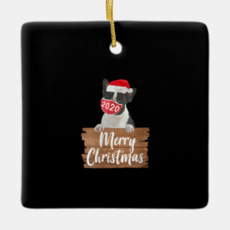 Weihnachtsweihnachtsgeschenk Boston Terrier 2020 M Keramikornament
