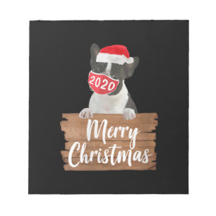 Weihnachtsweihnachtsgeschenk Boston Terrier 2020 M Notizblock