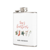 Weihnachtsweihnachtsgetränke Süßkarpfen Flachmann (Links)