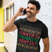 Weihnachtsweihnachtsgewohnheit des Weihnachtsmanns Tri-Blend Shirt