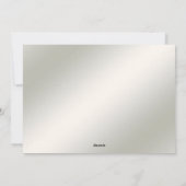 WeihnachtsWeihnachtskarte Feiertagskarte (Rückseite)