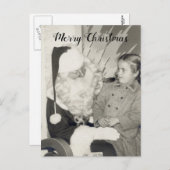 Weihnachtsweihnachtskarte Feiertagspostkarte (Vorne/Hinten)