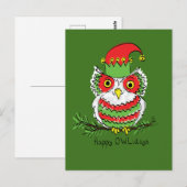 Weihnachtsweihnachtskinder Niedlich Postkarte (Vorne/Hinten)