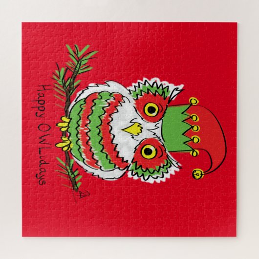 Weihnachtsweihnachtskinder Niedlich Puzzle (Horizontal)