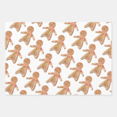 Weihnachtsweihnachtskuchen Geschenkpapier Set (Vorderseite 3)