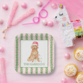 Weihnachtsweihnachtsmann Personalisiert Pappteller (Party)