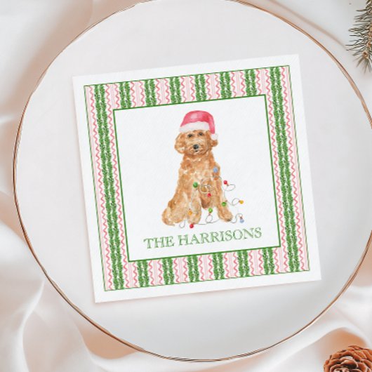 Weihnachtsweihnachtsmann Personalisiert Serviette