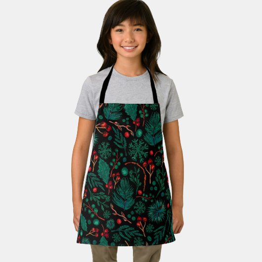 Weihnachtsweihnachtsmuster | SCHÜRZE (Insitu)