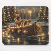 Weihnachtsweihnachtsreise Mousepad (Vorne)