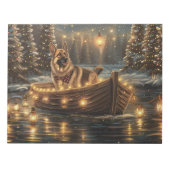 Weihnachtsweihnachtsreise Notizblock (Vorderseite)