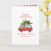 Weihnachtsweihnachtsstall Karte (Gelbe Blume)