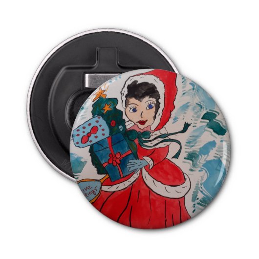 Weihnachtsweihnachtsweih Flaschenöffner (Vorderseite)