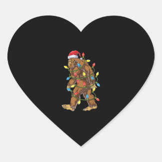 Weihnachtsweihnachtsweih Weihnachten Weihnachten W Herz-Aufkleber
