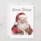 Weihnachtsweihnachtsweihe hinzufügen feiertagskarte (Vorderseite)