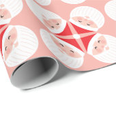 WeihnachtsWeihnachtsWeihnachtsWeihnachtskinder Geschenkpapier (Rolleneckpunkt)