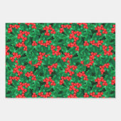 Weihnachtsweihnachtswrapping Paper Set 3 Geschenkpapier Set (Vorderseite)