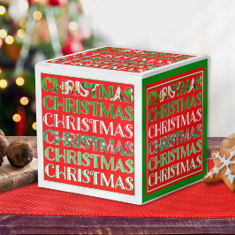 Weihnachtswein-Box Geschenkschachtel