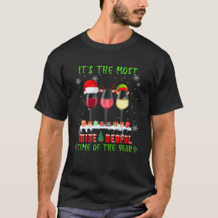 Weihnachtswein - Funny Xmas Alkohol Pajama T-Shirt
