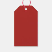 Weihnachtswein Geschenkanhänger (Rückseite)