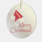 Weihnachtswein Keramik Ornament (Links)