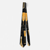 Weihnachtswein-Krawatte Krawatte (Vorderseite)