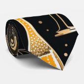 Weihnachtswein-Krawatte Krawatte (Gerollt)