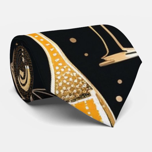 Weihnachtswein-Krawatte Krawatte (Gerollt)