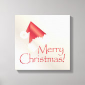 Weihnachtswein Leinwanddruck (Vorderseite)