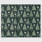 Weihnachtswein Lover Geschenkpapier (Flach)