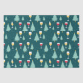 Weihnachtswein Lover Seidenpapier (Vorderseite)