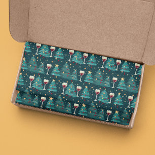 Weihnachtswein Lover Seidenpapier