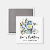 Weihnachtswein Magnet (Vorderseite/Rückseite)