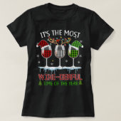 Weihnachtswein Shirt Xmas Alkohol Pajama PJ Tops F (Design vorne)