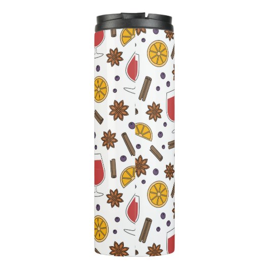 Weihnachtswein Thermosbecher (Rückseite)