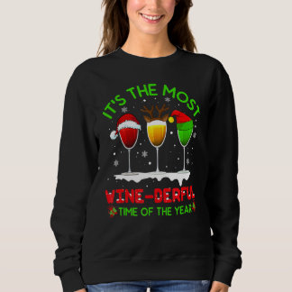 Weihnachtswein Weihnachten Alkohol Pajama PJ Tops 