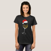 Weihnachtswein Weihnachtswein Glass Merry Christma T-Shirt (Vorne ganz)