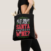 Weihnachtsweinangebot Tasche (Von Nahem)
