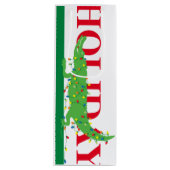 Weihnachtsweinbeutel Geschenktüte Für Weinflaschen (Vorderseite)