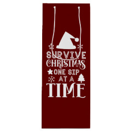 Weihnachtsweinhalter Geschenktüte Für Weinflaschen