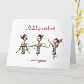 Weihnachtsweinprogramm Karte (Gelbe Blume)