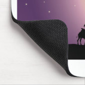 Weihnachtsweise Männer Mousepad (Ecke)